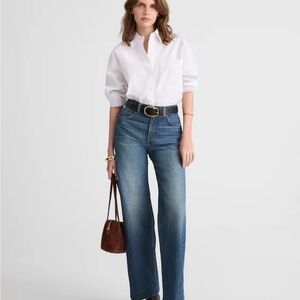 Madewell Perfect Vintage Wide Leg Pants Harvey Wash